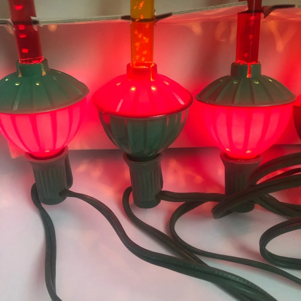 NOMA Expressions Bubble Lite Set Vintage 7 bulbs one doesn’t bubble